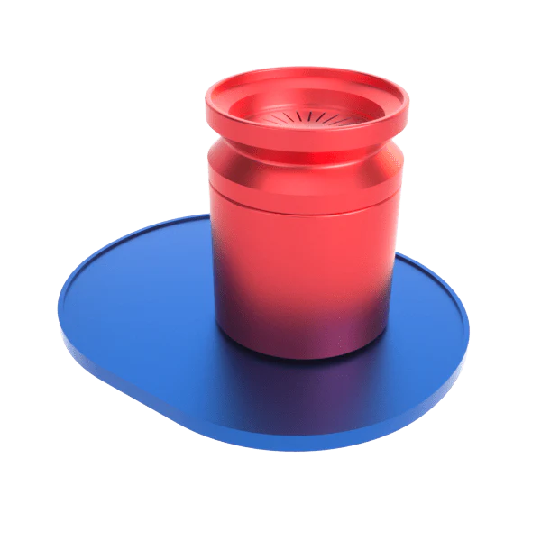Grateful Dead x Stündenglass Infusion Chamber Assembly - Blue & Red - Image 2