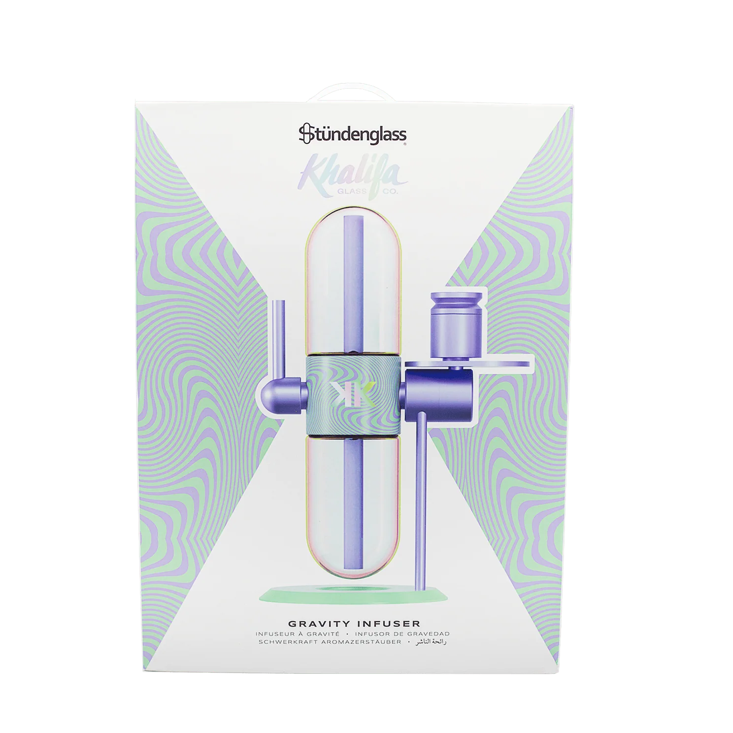 Khalifa x Stündenglass Gravity Infuser - Classic - Violet Sky / Mints - Image 15