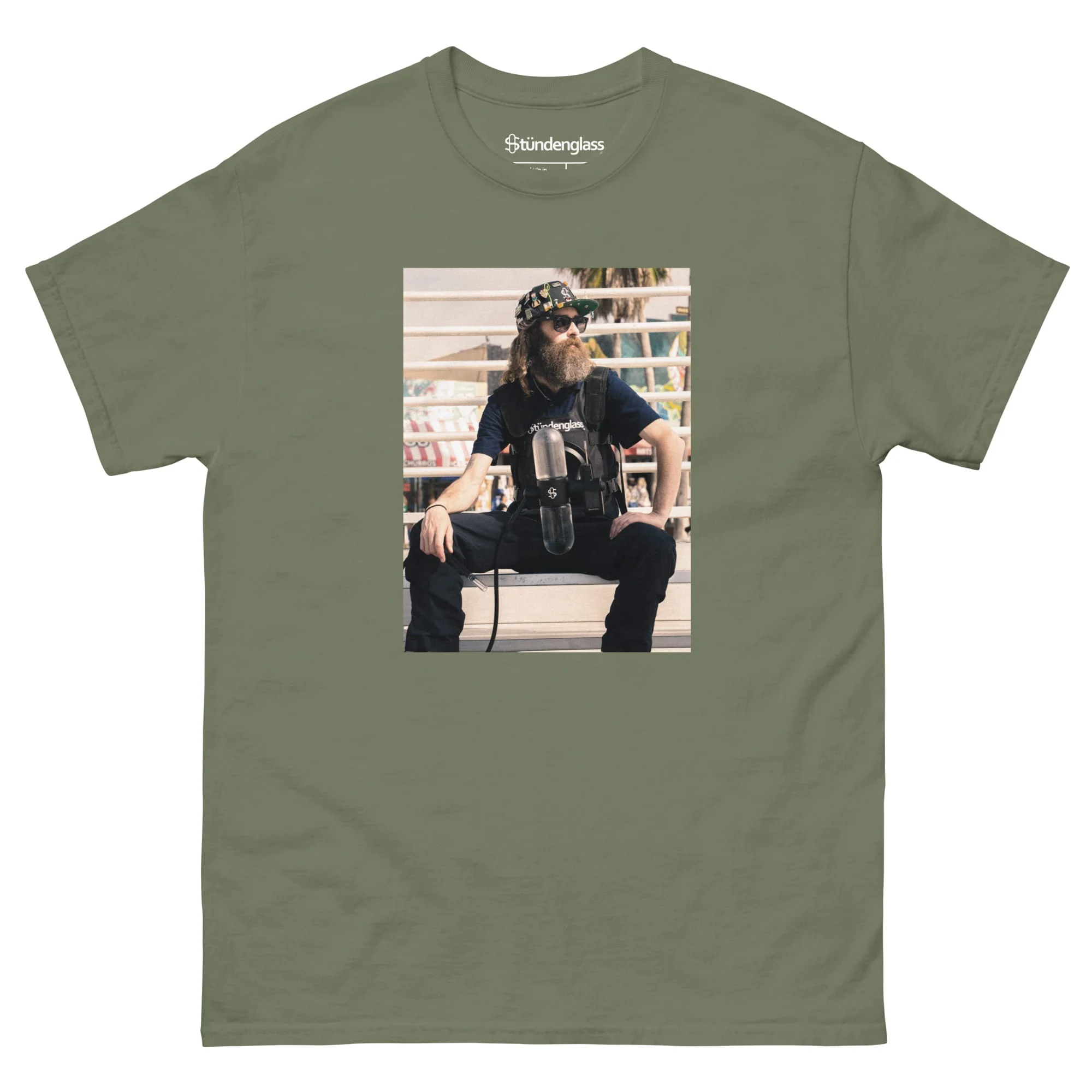 Stündenglass Bearded Larry Photo Box T-Shirt