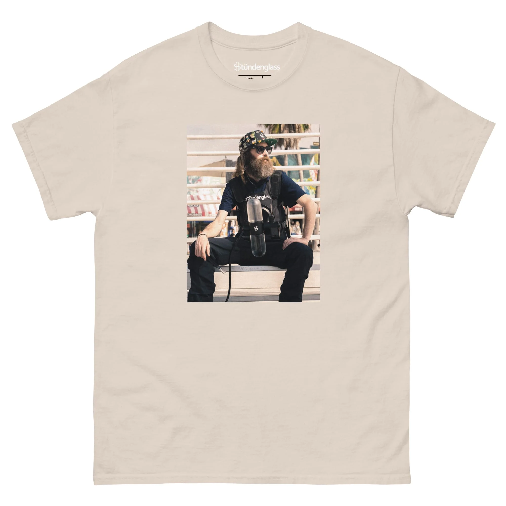 Stündenglass Bearded Larry Photo Box T-Shirt - Image 5