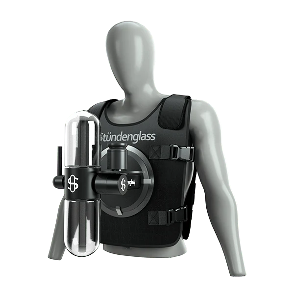 Stündenglass Chest Mount | Hands-Free Wearable Harness for Gravity Infuser - Image 2