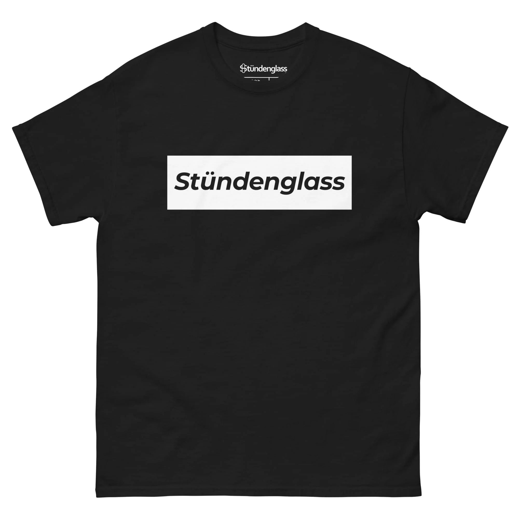 Stündenglass Inverted Box Logo T-Shirt