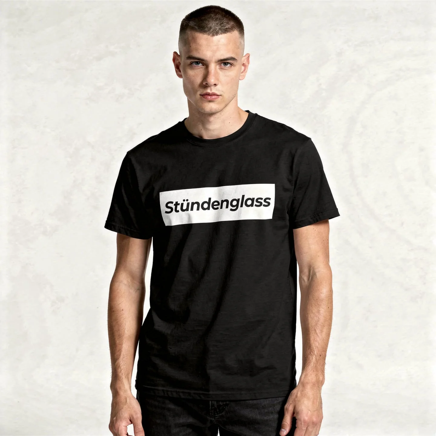 Stündenglass Inverted Box Logo T-Shirt - Image 2