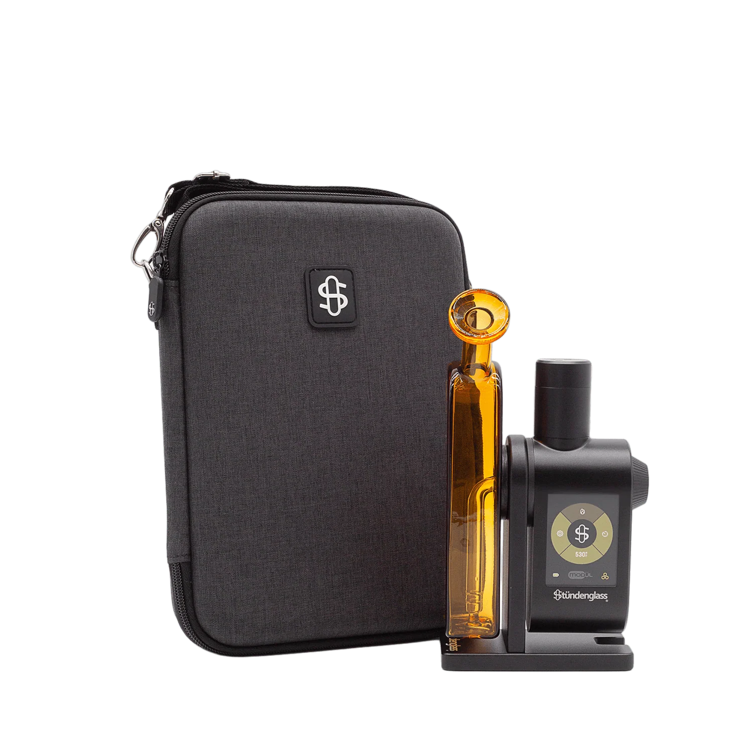 Stündenglass Modül + Dok Deluxe Travel Set - Amber Glass - Image 3