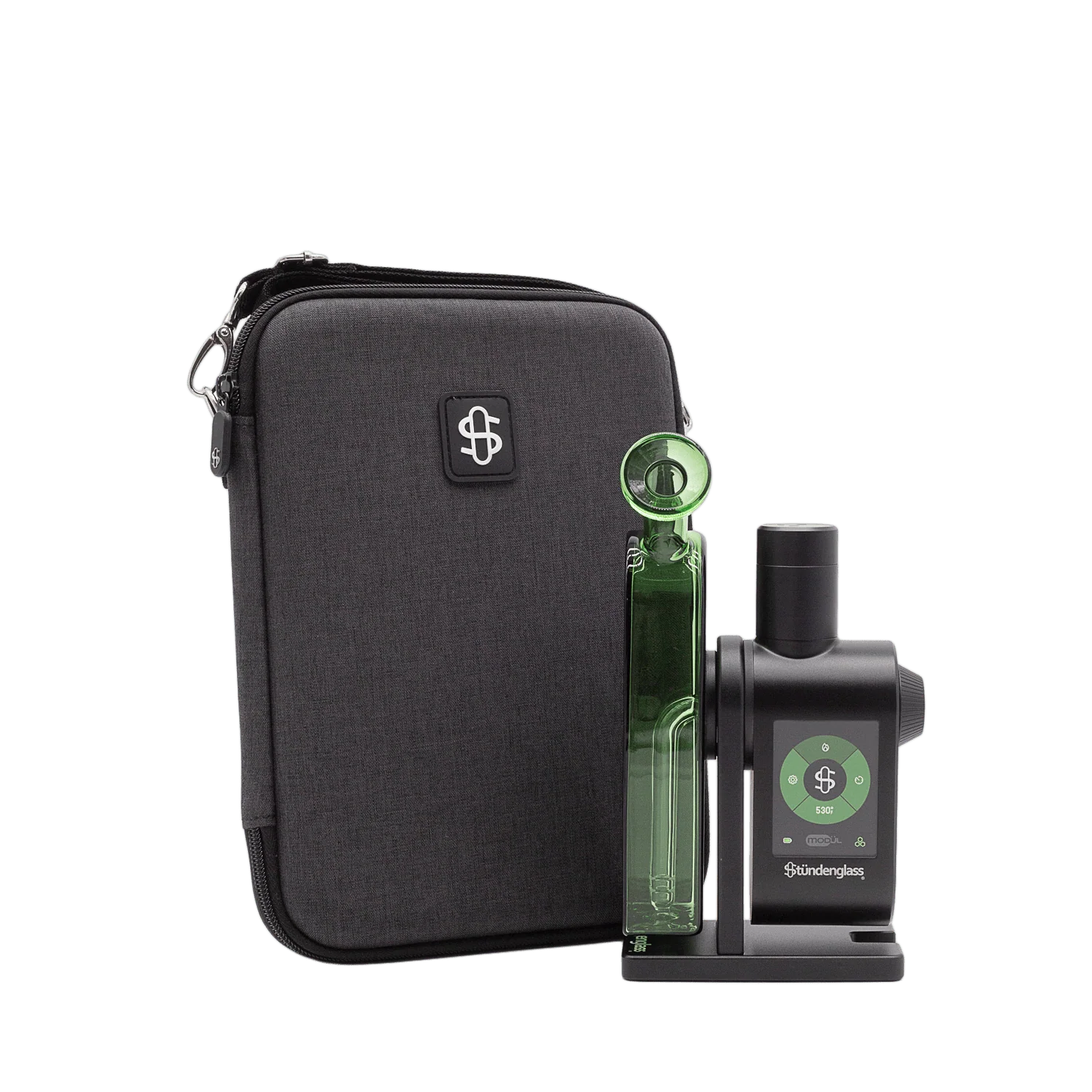 Stündenglass Modül + Dok Deluxe Travel Set - Green Glass - Image 3