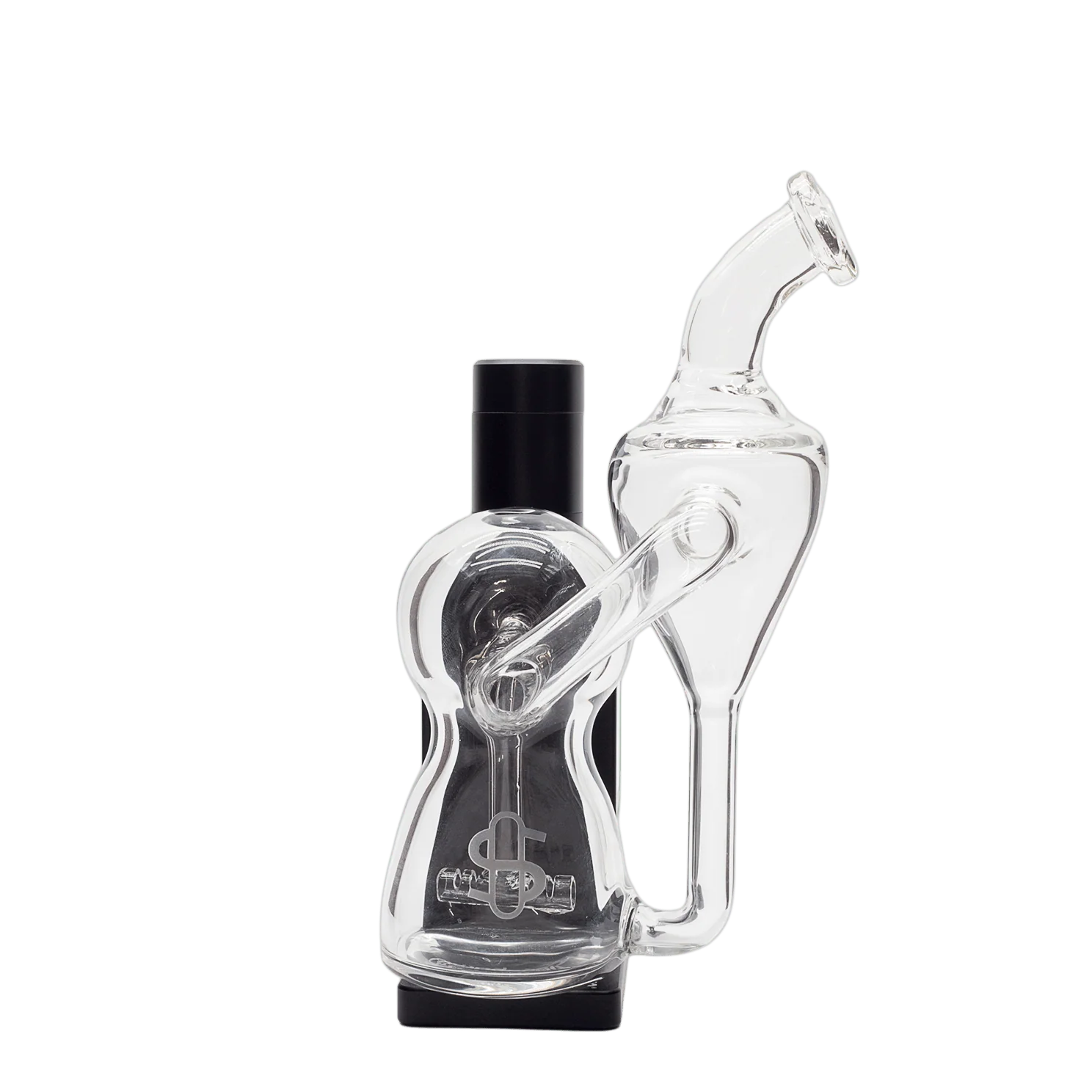 Stündenglass Modül Dok Glass - Recycler II | Dual-Inline Percolator - Image 3